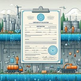 Certificado de Execução e Relatório de Limpeza de Caixas De Água